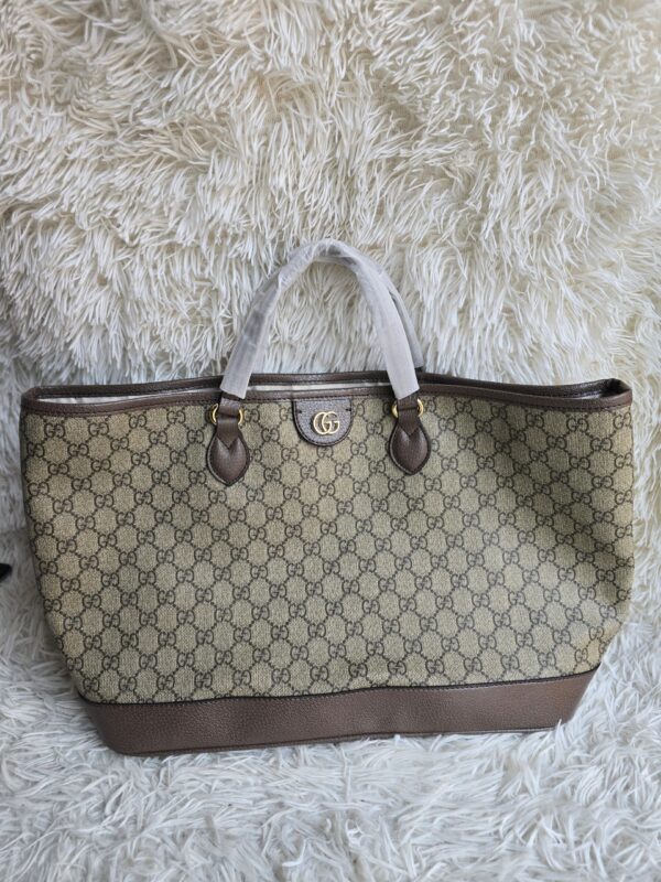 Ophidia GG tote bag – Beige/Brown