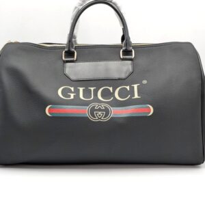 Grained Calfskin Logo Duffle Bag - Lux In The West