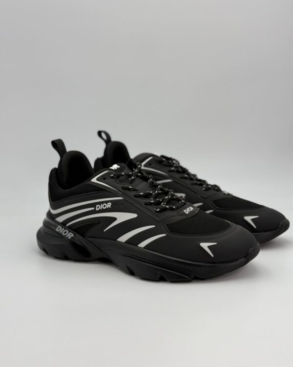 B44 Blade Sneaker – Black Technical Mesh & Fabric