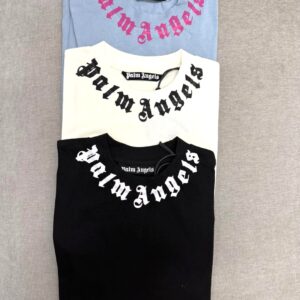 Neck Logo T-Shirt Black - Lux In The West