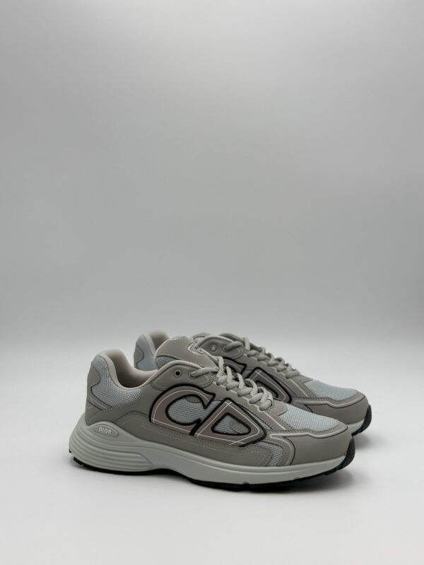 B30 Sneaker Gray Mesh and Technical Fabric