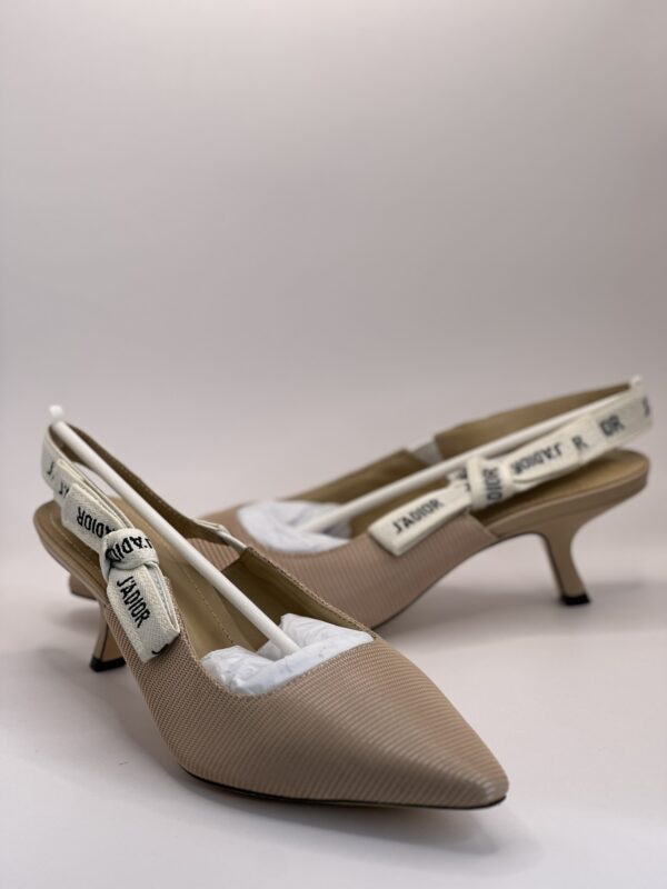 Fabric & Ribbon Pump Heels
