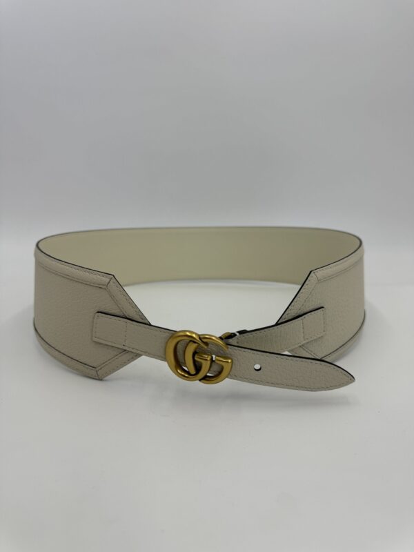 GG women’s off white belt