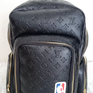 NBA Grained Calfskin Monogram Basketball Backpack - Lux In The West