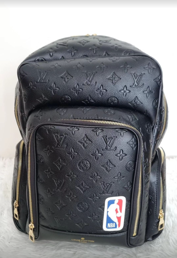 NBA Grained Calfskin Monogram Basketball Backpack