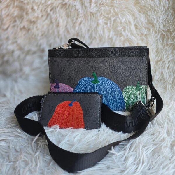 Monogram Eclipse Reverse Pumpkin Gaston Wearable Wallet