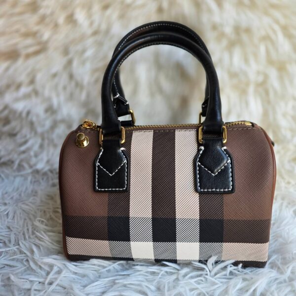 Mini Check Bowling Bag