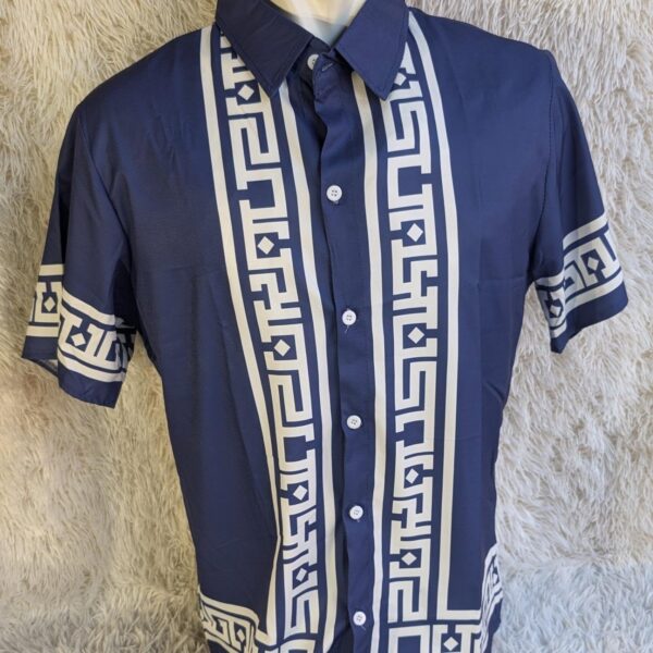 Greek Button-Down Shirt