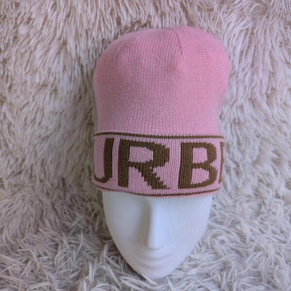 Logo Intarsia Cashmere Beanie