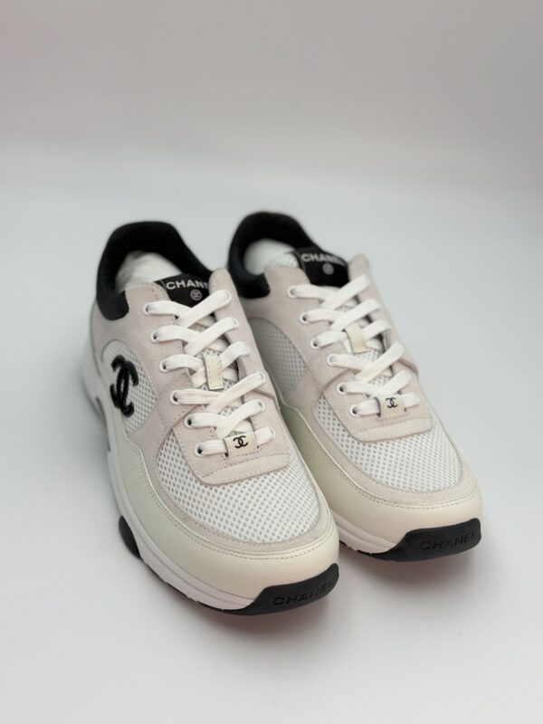 Sneakers Mesh, Suede Calfskin & Grained Calfskin