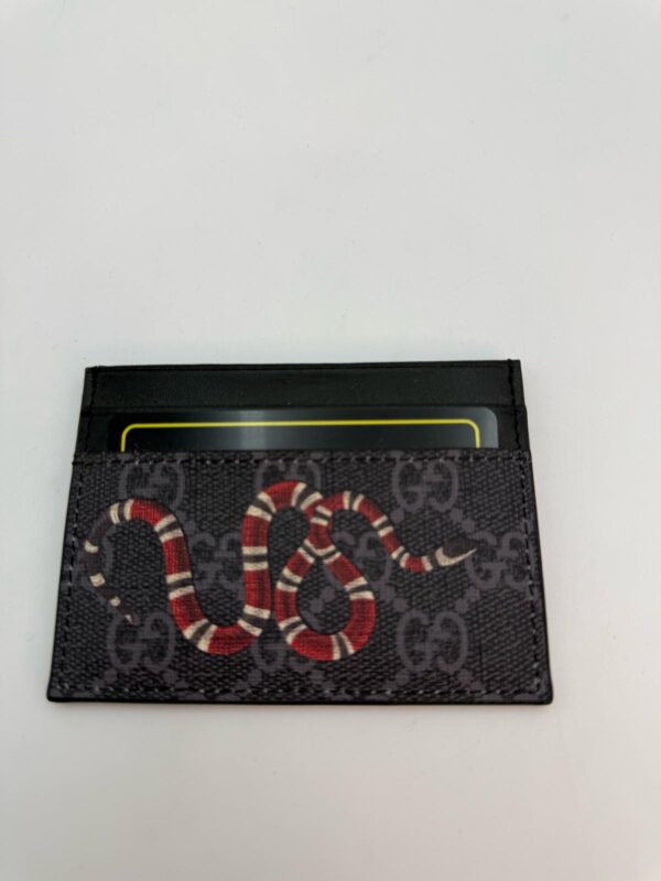 Kingsnake Print GG Supreme Card Case