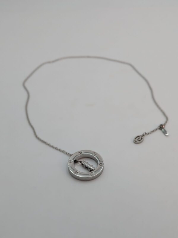 Love Necklace, 3 Diamonds