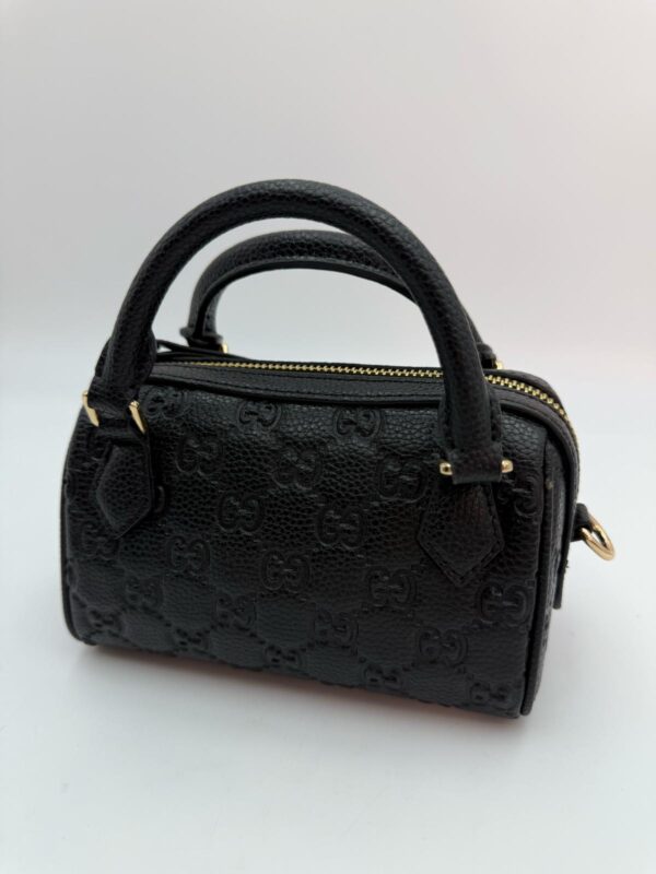 GG Emblem Mini Boston Bag
